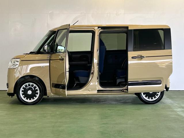 ムーヴキャンバスセオリーＧターボディスプレイオーディオ　衝突被害軽減ブレーキ　コ−ナ−センサ−　両側電動スライドドア　全車速追従機能付ＡＣＣ　電動パーキング　アイドリングストップ機能　シ−トヒ−タ−　バックカメラ　ＬＥＤヘッドライト（奈良県）の中古車