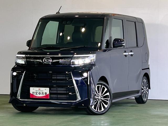タントカスタムＲＳバックカメラ対応　衝突被害軽減ブレーキ　コ−ナ−センサ−　両側電動スライドドア　アイドリングストップ機能　シ−トヒ−タ−　電動パーキング　プッシュボタンスタ−ト　ＬＥＤヘッドライト（奈良県）の中古車