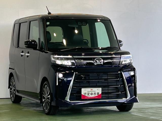 タントカスタムＲＳバックカメラ対応　衝突被害軽減ブレーキ　コ−ナ−センサ−　両側電動スライドドア　アイドリングストップ機能　シ−トヒ−タ−　電動パーキング　プッシュボタンスタ−ト　ＬＥＤヘッドライト（奈良県）の中古車