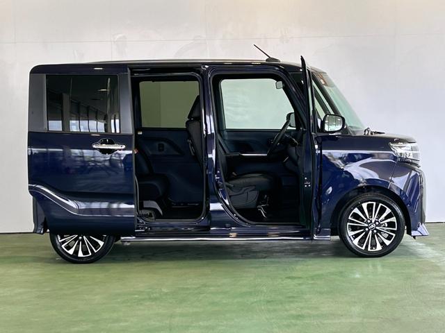 タントカスタムＲＳバックカメラ対応　衝突被害軽減ブレーキ　コ−ナ−センサ−　両側電動スライドドア　アイドリングストップ機能　シ−トヒ−タ−　電動パーキング　プッシュボタンスタ−ト　ＬＥＤヘッドライト（奈良県）の中古車