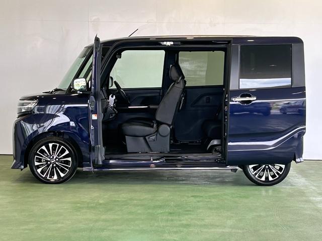 タントカスタムＲＳバックカメラ対応　衝突被害軽減ブレーキ　コ−ナ−センサ−　両側電動スライドドア　アイドリングストップ機能　シ−トヒ−タ−　電動パーキング　プッシュボタンスタ−ト　ＬＥＤヘッドライト（奈良県）の中古車