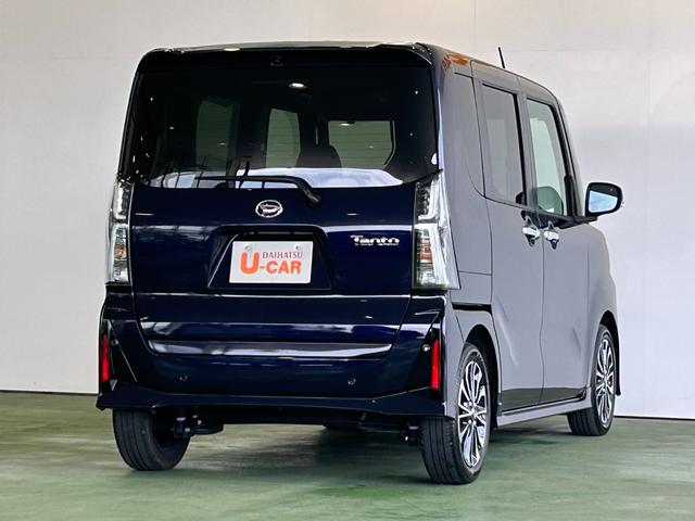 タントカスタムＲＳバックカメラ対応　衝突被害軽減ブレーキ　コ−ナ−センサ−　両側電動スライドドア　アイドリングストップ機能　シ−トヒ−タ−　電動パーキング　プッシュボタンスタ−ト　ＬＥＤヘッドライト（奈良県）の中古車