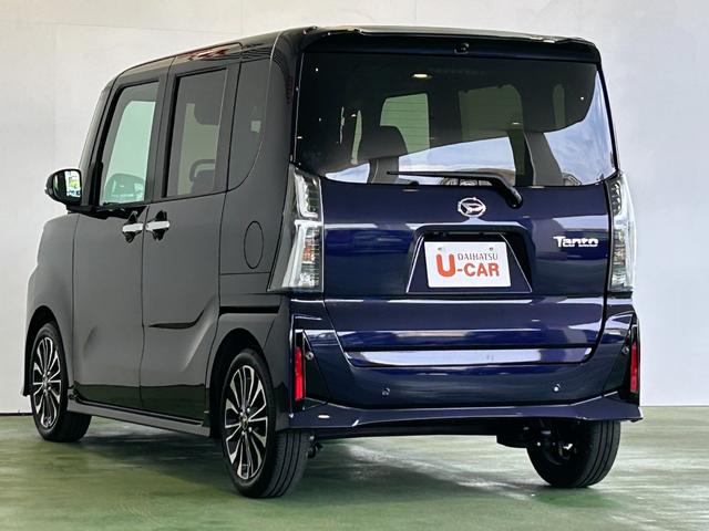 タントカスタムＲＳバックカメラ対応　衝突被害軽減ブレーキ　コ−ナ−センサ−　両側電動スライドドア　アイドリングストップ機能　シ−トヒ−タ−　電動パーキング　プッシュボタンスタ−ト　ＬＥＤヘッドライト（奈良県）の中古車