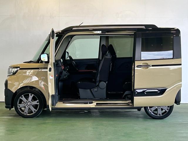 タントファンクロスターボ　ｅｃｏ　ＩＤＬＥ非装着車ディスプレイオーディオ　ＥＴＣ　コ−ナ−センサ−　衝突被害軽減ブレーキ　シ−トヒ−タ−　両側電動スライドドア　電動パーキング　プッシュボタンスタ−ト　バックカメラ　ＬＥＤヘッドライト（奈良県）の中古車