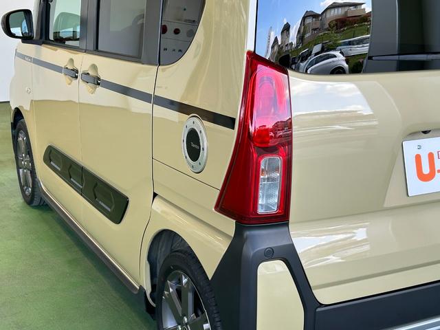 タントファンクロスターボ　ｅｃｏ　ＩＤＬＥ非装着車ディスプレイオーディオ　ＥＴＣ　コ−ナ−センサ−　衝突被害軽減ブレーキ　シ−トヒ−タ−　両側電動スライドドア　電動パーキング　プッシュボタンスタ−ト　バックカメラ　ＬＥＤヘッドライト（奈良県）の中古車
