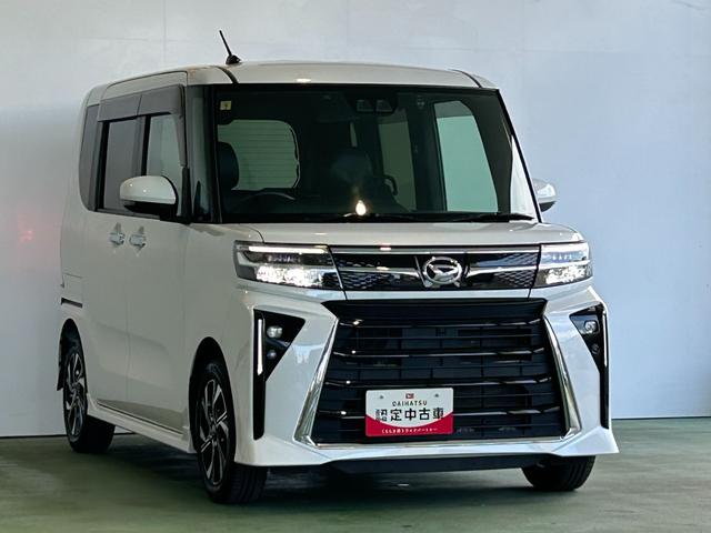 タントカスタムXナビ ドラレコ ETC 衝突被害軽減ブレーキ コ−ナ−センサ− 両側電動スライドドア アイドリングストップ機能 プッシュボタンスタ−ト バックカメラ 電動パーキング(奈良県)の中古車
