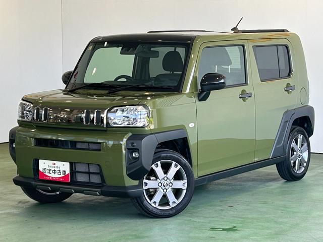 タフトG ダーククロムベンチャーナビ ドラレコ ETC コ−ナ−センサ− 衝突被害軽減ブレーキ シ−トヒ−タ− 電動パーキング テレビキャンセラー プッシュボタンスタ−ト アイドリングストップ機能 バックカメラ(奈良県)の中古車