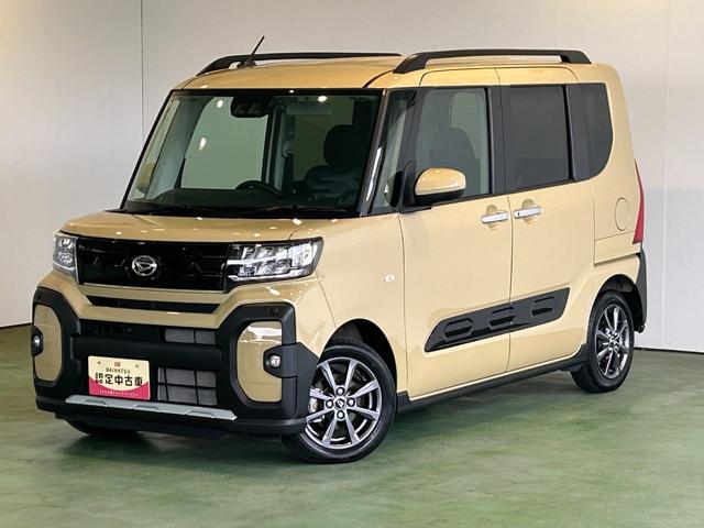 タントファンクロスナビ ドラレコ 衝突被害軽減ブレーキ コ−ナ−センサ− 電動パーキング 両側電動スライドドア アイドリングストップ機能 シ−トヒ−タ− プッシュボタンスタ−ト バックカメラ LEDヘッドライト(奈良県)の中古車