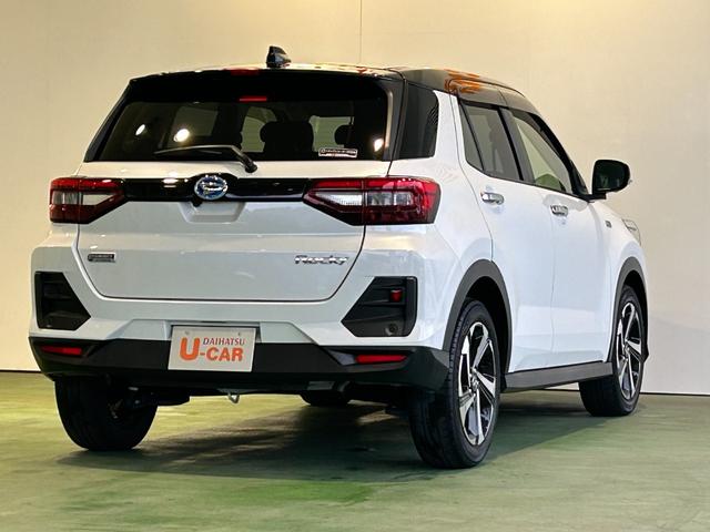ロッキープレミアムG HEVディスプレイオーディオ ドラレコ ETC シ−トヒ−タ− 全車速追従付ACC 電動パーキング コ−ナ−センサ− 衝突被害軽減ブレーキ パノラマモニタ− LEDヘッドライト(奈良県)の中古車