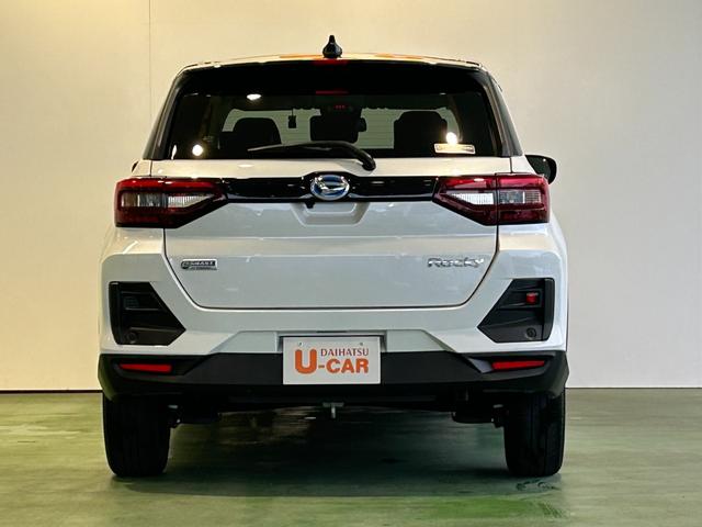 ロッキープレミアムG HEVディスプレイオーディオ ドラレコ ETC シ−トヒ−タ− 全車速追従付ACC 電動パーキング コ−ナ−センサ− 衝突被害軽減ブレーキ パノラマモニタ− LEDヘッドライト(奈良県)の中古車