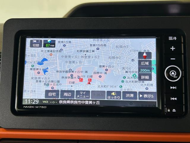 タント 中古車 ファンクロスリミテッドナビ　ドラレコ　ＥＴＣ　衝突被害軽減ブレーキ　コ−ナ−センサ−　全車速追従機能付ＡＣＣ　両側電動スライドドア　シ−トヒ−タ−　アイドリングストップ機能　テレビキャンセラー　バックカメラ　電動パーキング