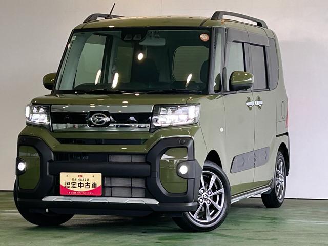 タントファンクロスリミテッドナビ ドラレコ ETC 衝突被害軽減ブレーキ コ−ナ−センサ− 全車速追従機能付ACC 両側電動スライドドア シ−トヒ−タ− アイドリングストップ機能 テレビキャンセラー バックカメラ 電動パーキング(奈良県)の中古車