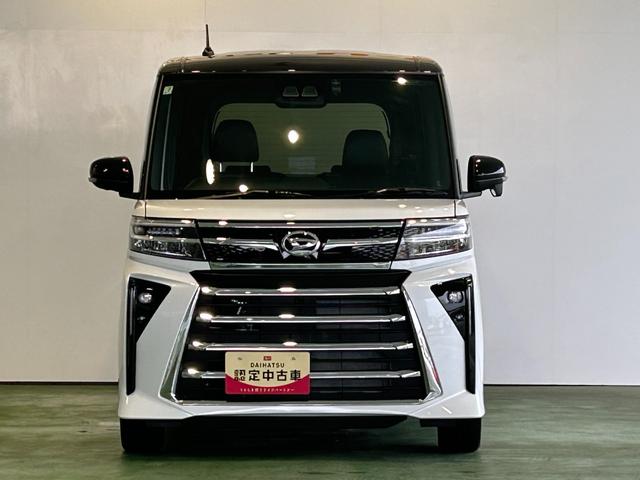 タントカスタムＲＳリミテッドナビ　ドラレコ　ＥＴＣ　衝突被害軽減ブレーキ　コ−ナ−センサ−　両側パワスラ　電動パーキング　全車速追従機能付ＡＣＣ　プッシュボタンスタ−ト　アイドリングストップ機能　シ−トヒ−タ−　パノラマモニタ−（奈良県）の中古車