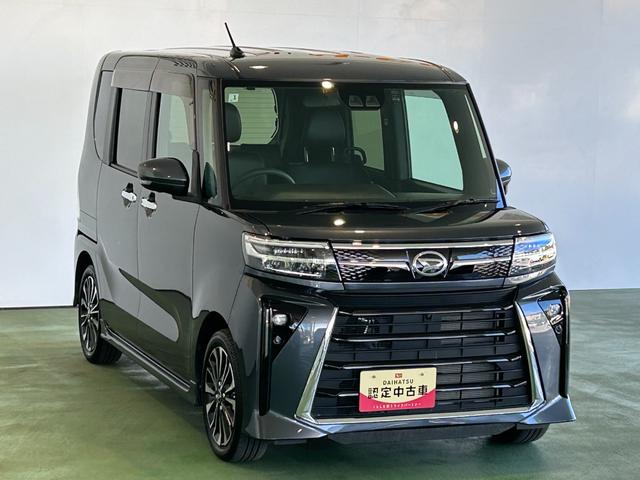 タントカスタムRSナビ ドラレコ ETC 衝突被害軽減ブレーキ コ−ナ−センサ− 両側電動スライドドア アイドリングストップ機能 シ−トヒ−タ− 電動パーキング プッシュボタンスタ−ト パノラマモニタ−(奈良県)の中古車