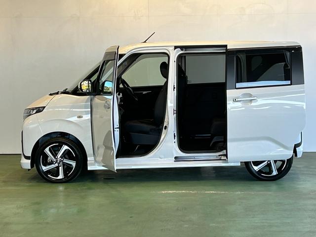 ムーヴRSナビ ドラレコ 衝突被害軽減ブレーキ コ−ナ−センサ− 全車速追従機能付ACC 両側電動スライドドア アイドリングストップ機能 プッシュボタンスタ−ト パノラマモニタ−(奈良県)の中古車