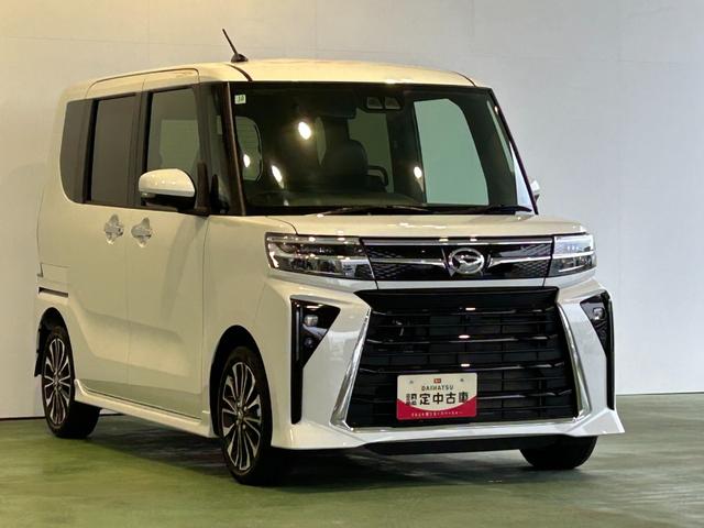 タントカスタムＲＳパノラマモニタ−対応　両側電動スライドドア　衝突被害軽減ブレーキ　コ−ナ−センサ−　アイドリングストップ機能　電動パーキング　プッシュボタンスタ−ト（奈良県）の中古車
