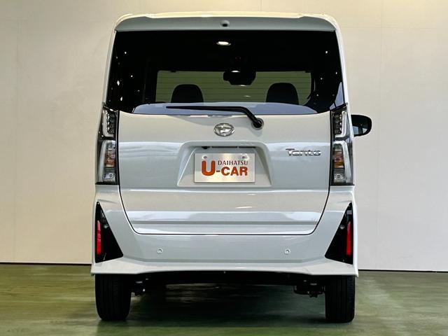 タントカスタムＲＳパノラマモニタ−対応　両側電動スライドドア　衝突被害軽減ブレーキ　コ−ナ−センサ−　アイドリングストップ機能　電動パーキング　プッシュボタンスタ−ト（奈良県）の中古車