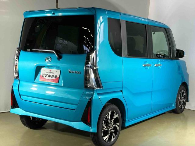 タントカスタムＸダイハツ認定中古車　スマートアシスト付き　衝突被害軽減ブレーキ　前後誤発進抑制ブレーキ　まごころ保証付き　１０インチナビ　パノラマモニター対応カメラ　ドライブレコーダー　コーナーセンサー（鳥取県）の中古車