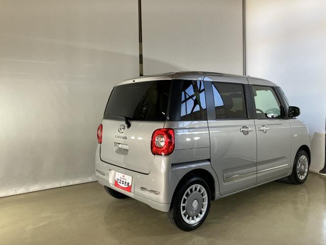 ムーヴキャンバスセオリーＧダイハツ認定中古車　スマートアシスト付き　衝突被害軽減ブレーキ　前後誤発進抑制ブレーキ　まごころ保証付き　９インチディスプレイオーディオ　バックカメラ　コーナーセンサー　シートヒーター（鳥取県）の中古車