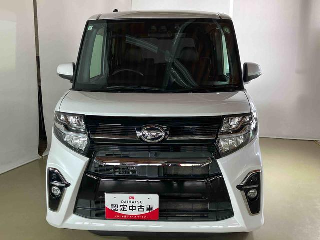 タントカスタムＲＳダイハツ認定中古車　スマートアシスト付き　衝突被害軽減ブレーキ　前後誤発進抑制ブレーキ　まごころ保証付き　ナビ付き　ドライブレコーダー　バックカメラ　ＥＴＣ車載器　コーナーセンサー　シートヒーター（鳥取県）の中古車