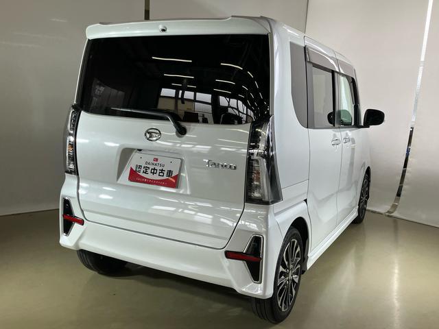 タントカスタムＲＳダイハツ認定中古車　スマートアシスト付き　衝突被害軽減ブレーキ　前後誤発進抑制ブレーキ　まごころ保証付き　ナビ付き　ドライブレコーダー　バックカメラ　ＥＴＣ車載器　コーナーセンサー　シートヒーター（鳥取県）の中古車