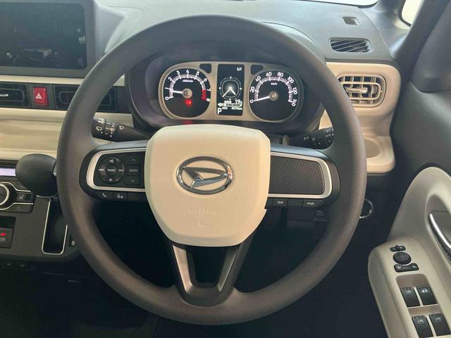 ムーヴキャンバスストライプスＧダイハツ認定中古車　スマートアシスト付き　衝突被害軽減ブレーキ　前後誤発信抑制ブレーキ　まごころ保証付き　４ＷＤ　キーフリーシステム　プッシュボタンスタート　コーナーセンサー　シートヒーター（鳥取県）の中古車