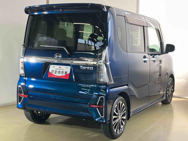 タントカスタムＲＳセレクションダイハツ認定中古車　スマートアシスト付き　衝突被害軽減ブレーキ　前後誤発信抑制ブレーキ　まごころ保証付き　キーフリーシステム　プッシュボタンスタート　コーナーセンサー　シートヒーター　ＥＴＣ車載器（鳥取県）の中古車