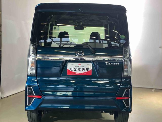 タントカスタムＲＳセレクションダイハツ認定中古車　スマートアシスト付き　衝突被害軽減ブレーキ　前後誤発信抑制ブレーキ　まごころ保証付き　キーフリーシステム　プッシュボタンスタート　コーナーセンサー　シートヒーター　ＥＴＣ車載器（鳥取県）の中古車