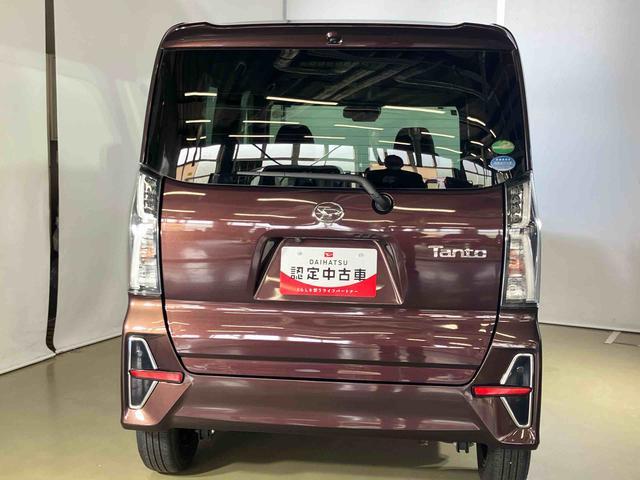 タントカスタムＸダイハツ認定中古車　スマートアシスト付き　衝突被害軽減ブレーキ　前後誤発信抑制ブレーキ　まごころ保証付き　ナビ付き　バックカメラ　キーフリーシステム　シートヒーター　コーナーセンサー（鳥取県）の中古車