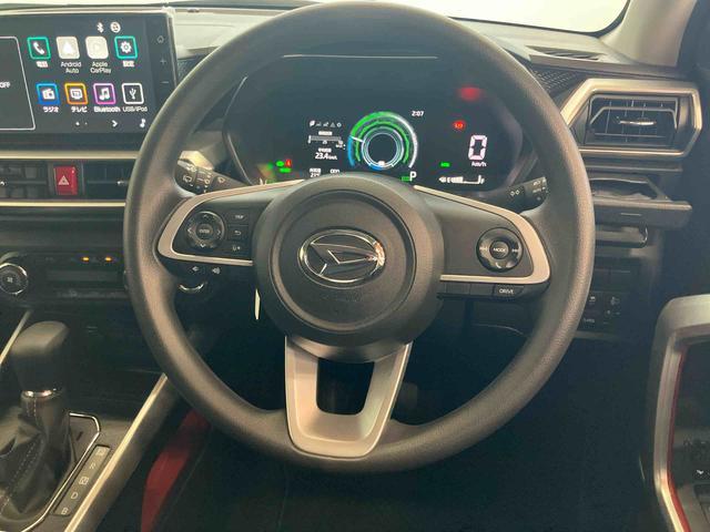 ロッキーＸ　ＨＥＶダイハツ認定中古車　スマートアシスト付き　衝突被害軽減ブレーキ　前後誤発信抑制ブレーキ　まごころ保証付き　９インチディスプレイオーディオ　バックカメラ　コーナーセンサー　シートヒーター（鳥取県）の中古車