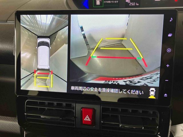 タントカスタムＲＳダイハツ認定中古車　スマートアシスト付き　衝突被害軽減ブレーキ　前後誤発信抑制ブレーキ　まごころ保証付き　１０インチナビ　パノラマモニター対応カメラ　アダプティブクルーズコントロール（鳥取県）の中古車