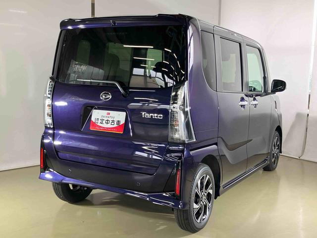 タントカスタムＸダイハツ認定中古車　スマートアシスト付き　衝突被害軽減ブレーキ　前後誤発信抑制ブレーキ　まごころ保証付き　９インチディスプレイオーディオ　バックカメラ　コーナーセンサー　シートヒーター（鳥取県）の中古車