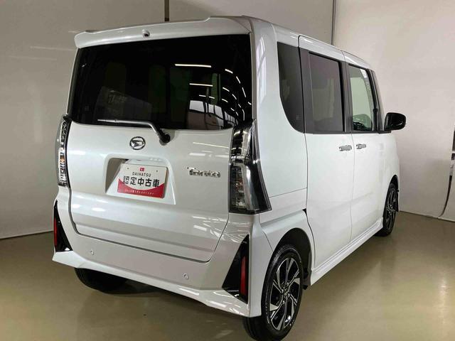 タントカスタムＸダイハツ認定中古車　スマートアシスト付き　衝突被害軽減ブレーキ　前後誤発信抑制ブレーキ　まごころ保証付き　キーフリーシステム　プッシュボタンスタート　コーナーセンサー　シートヒーター（鳥取県）の中古車