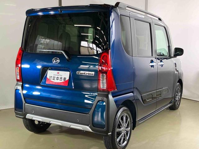 タントファンクロスダイハツ認定中古車　スマートアシスト付き　衝突被害軽減ブレーキ　前後誤発信抑制ブレーキ　まごころ保証付き　キーフリーシステム　プッシュボタンスタート　コーナーセンサー　シートヒーター（鳥取県）の中古車