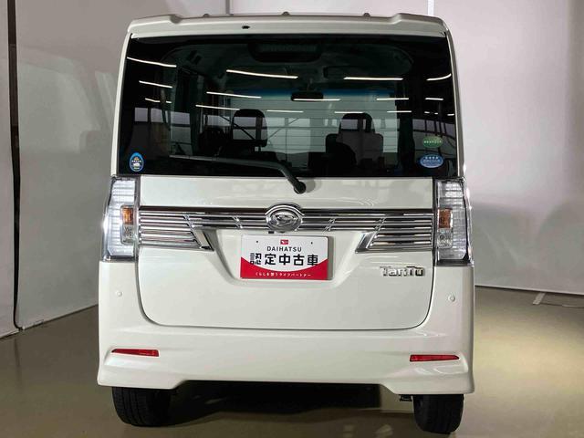 タントカスタムＲＳ　トップエディションＳＡIIダイハツ認定中古車　スマートアシスト付き　衝突被害軽減ブレーキ　前後誤発信抑制ブレーキ　まごころ保証付き　４ＷＤ　キーフリーシステム　ナビ付き　バックカメラ　ステアリングスイッチ（鳥取県）の中古車