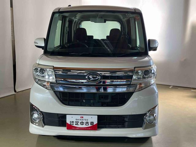 タントカスタムＸ　ＳＡダイハツ認定中古車　スマートアシスト付き　衝突被害軽減ブレーキ　前後誤発信抑制ブレーキ　まごころ保証付き　ナビ付き　バックカメラ　キーフリーシステム　プッシュボタンスタート（鳥取県）の中古車