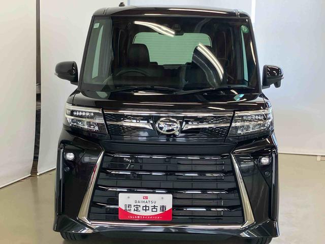 タントカスタムＲＳスマートアシスト付き　ワンオーナー　フルタイム４ＷＤ　ステアリングスイッチ　シートヒーター　シートバックテーブル　コーナーセンサー　電動パーキングブレーキ　両側電動スライドドア　キーフリー（鳥取県）の中古車