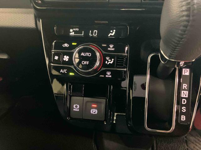 タントカスタムＲＳスマートアシスト付き　ワンオーナー　フルタイム４ＷＤ　ステアリングスイッチ　シートヒーター　シートバックテーブル　コーナーセンサー　電動パーキングブレーキ　両側電動スライドドア　キーフリー（鳥取県）の中古車