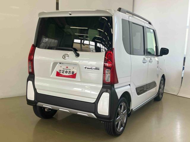 タントファンクロスターボスマートアシスト付き　ワンオーナー　フルタイム４ＷＤ　ディスプレイオーディオ付き　バックカメラ　ＥＴＣ付き　オートライト・ハイビーム　ＬＥＤヘッドランプ　アダプティブクルーズコントロール（鳥取県）の中古車