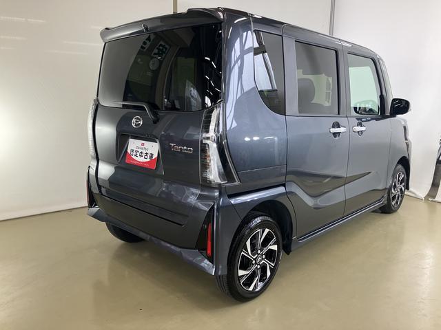 タントカスタムＸスマートアシスト付き　ワンオーナー　フルタイム４ＷＤ　ディスプレイオーディオ付き　パノラマモニター　ステアリングスイッチ　両側電動スライドドア　オートライト・ハイビーム　ＬＥＤヘッドランプ（鳥取県）の中古車