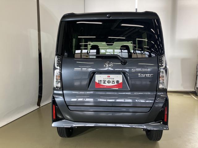 タントカスタムＸスマートアシスト付き　ワンオーナー　フルタイム４ＷＤ　ディスプレイオーディオ付き　パノラマモニター　ステアリングスイッチ　両側電動スライドドア　オートライト・ハイビーム　ＬＥＤヘッドランプ（鳥取県）の中古車