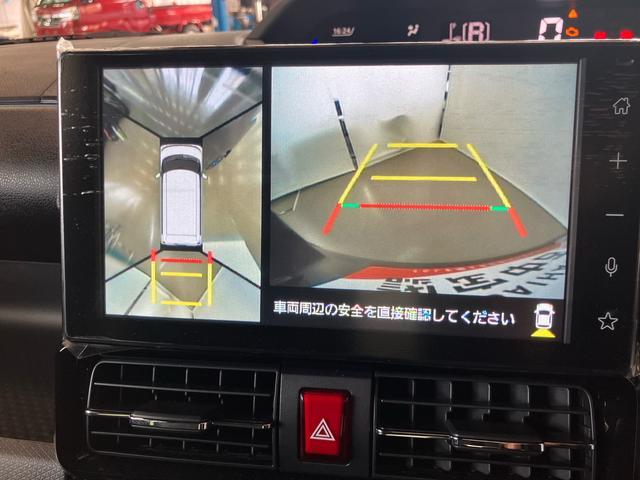 タントカスタムＸスマートアシスト付き　ワンオーナー　フルタイム４ＷＤ　ディスプレイオーディオ付き　パノラマモニター　ステアリングスイッチ　両側電動スライドドア　オートライト・ハイビーム　ＬＥＤヘッドランプ（鳥取県）の中古車