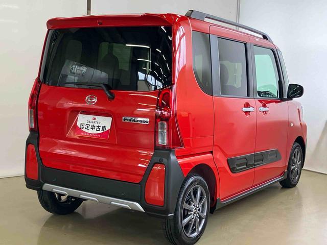 タントファンクロススマートアシスト付き　ワンオーナー　オートライト・ハイビーム　ＬＥＤヘッドランプ　コーナーセンサー　両側電動スライドドア　電動パーキングブレーキ　ブレーキホールドシステム　キーフリー（鳥取県）の中古車