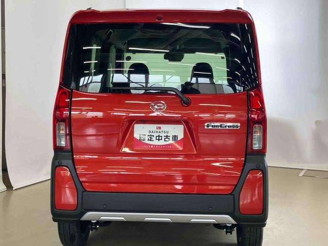 タントファンクロススマートアシスト付き　ワンオーナー　オートライト・ハイビーム　ＬＥＤヘッドランプ　コーナーセンサー　両側電動スライドドア　電動パーキングブレーキ　ブレーキホールドシステム　キーフリー（鳥取県）の中古車