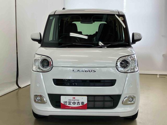 ムーヴキャンバスセオリーＧターボスマートアシスト付き　ワンオーナー　ホッとカップホルダー　コーナーセンサー　オートライト・ハイビーム　ＬＥＤヘッドランプ　キーフリー　両側電動スライドドア　電動パーキングブレーキ　ステアリングスイッチ（鳥取県）の中古車