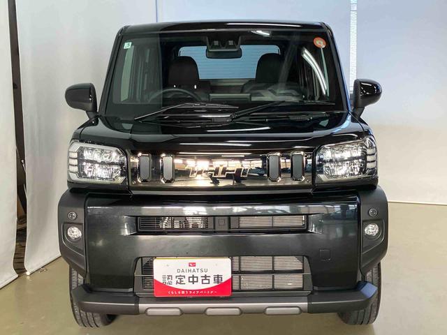 タフトGターボ ダーククロムベンチャースマートアシスト付き シートヒーター スカイフィールトップ 電動パーキングブレーキ コーナーセンサー オートライト・ハイビーム LEDヘッドランプ キーフリー アルミホイール(鳥取県)の中古車