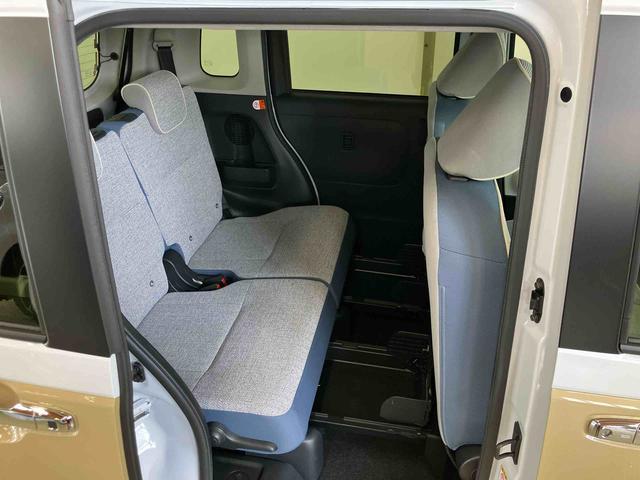 ムーヴキャンバスストライプスＧスマートアシスト付き　ホッとカップホルダー　コーナーセンサー　オートライト・ハイビーム　ＬＥＤヘッドランプ　キーフリー　両側電動スライドドア　電動パーキングブレーキ　ステアリングスイッチ（鳥取県）の中古車