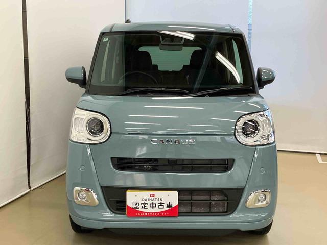 ムーヴキャンバスセオリーＧスマートアシスト付き　ホッとカップホルダー　コーナーセンサー　オートライト・ハイビーム　ＬＥＤヘッドランプ　キーフリー　両側電動スライドドア　電動パーキングブレーキ　ステアリングスイッチ（鳥取県）の中古車