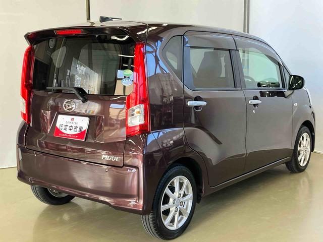 ムーヴＸターボ　ＳＡIIIスマートアシスト付き　ＣＤチューナー付き　ステアリングスイッチ　キーフリーシステム　シートヒーター　フルタイム４ＷＤ　オートエアコン　オートライト・ハイビーム　マニュアルレベリング（鳥取県）の中古車