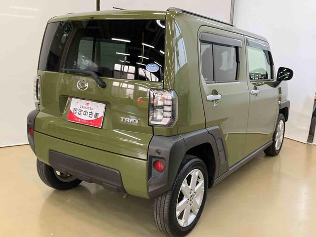 タフトＧナビゲーションシステム付き　ドライブレコーダー付き　パノラマモニター付き　スカイフィールトップ　電動パーキングブレーキ　コーナーセンサー　オートライト・ハイビーム　ＬＥＤヘッドランプ　アルミホイール（鳥取県）の中古車